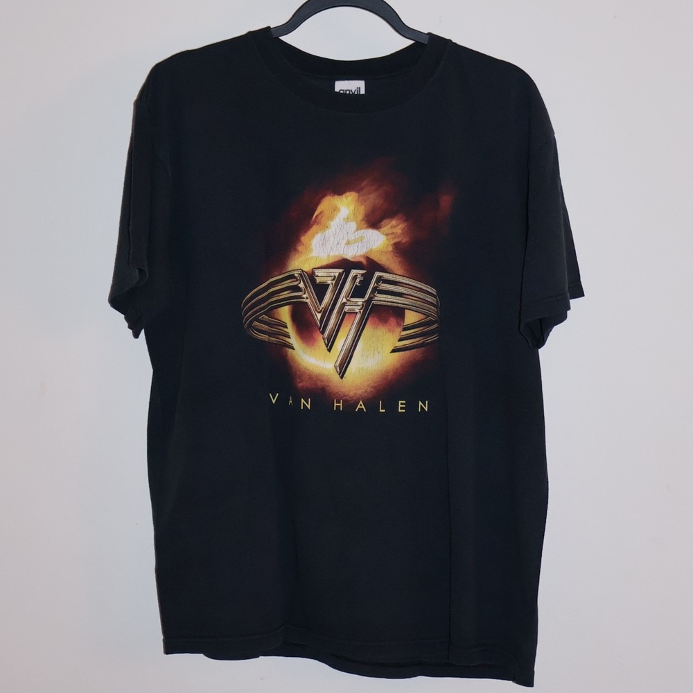 Van Halen 2004 Tour Concert Anvil Vintage T-Shirt  Size Medium